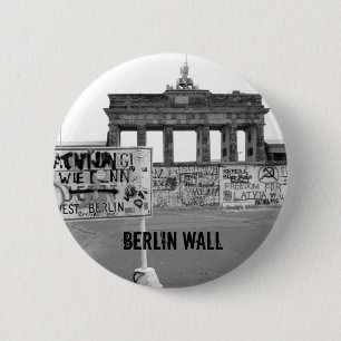 Macaron Rond 5 Cm Berlin Wall