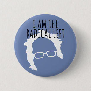 Macaron Rond 5 Cm Bernie Sanders 2020 Je suis la gauche radicale