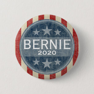 Macaron Rond 5 Cm Bernie Sanders 202 - PEUT CHANGER D'ANNÉE