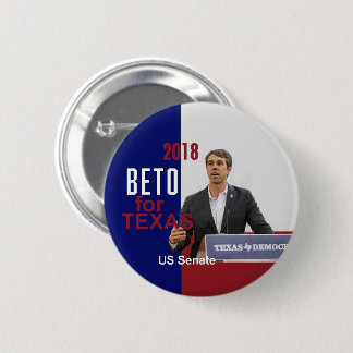 Macaron Rond 5 Cm BETO O'Rourke le Texas 2018