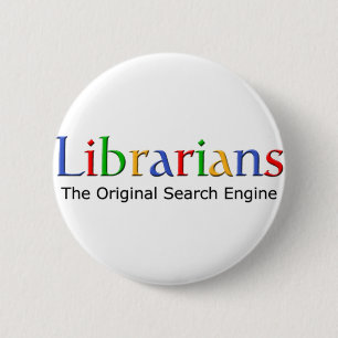 Macaron Rond 5 Cm Bibliothécaires - le moteur de recherche original