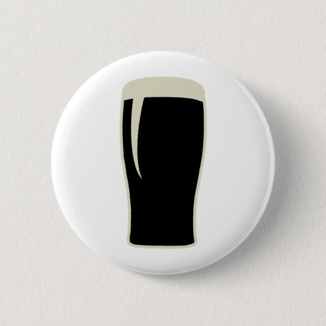 Macaron Rond 5 Cm Bière de malt d'o de pinte (Devant)