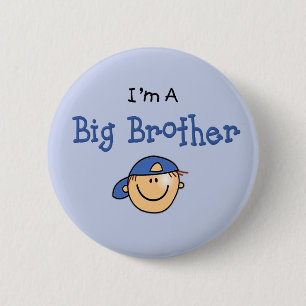 Macaron Rond 5 Cm Big Brother Face