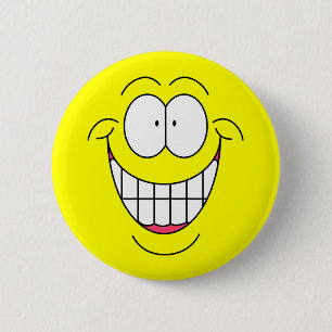 Macaron Rond 5 Cm Big Smiley