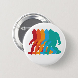 Macaron Rond 5 Cm Bigfoot boutonne la rétro conception