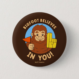 Macaron Rond 5 Cm Bigfoot croit en vous