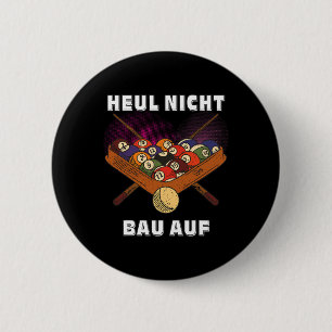 Macaron Rond 5 Cm Billiard Heul Nicht U Auf Joueur Sport Pool Billia