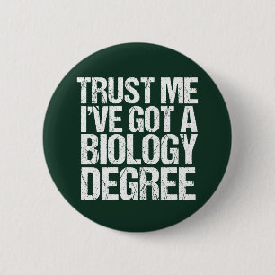 Macaron Rond 5 Cm Biologie amusante Biologie majeure Biologiste écol
