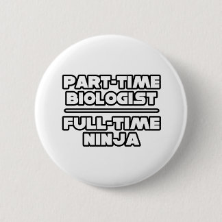 Macaron Rond 5 Cm Biologiste / Ninja