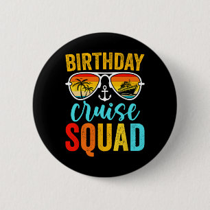Macaron Rond 5 Cm Birthday Cruise Squad 2025 Cruise Birthday Party V