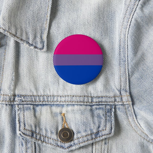 Macaron Rond 5 Cm Bisexual pride (Créateur téléchargé)