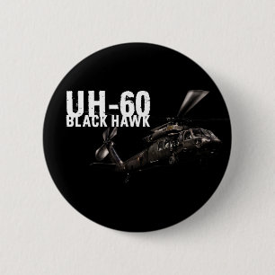 Macaron Rond 5 Cm Black Hawk