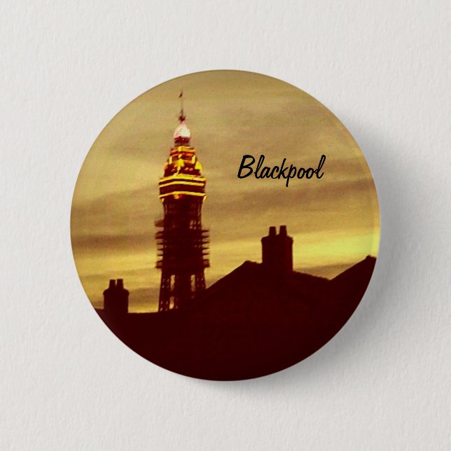 Macaron Rond 5 Cm Blackpool (Devant)