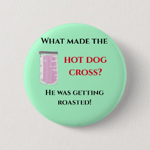 Macaron Rond 5 Cm blague hot dog