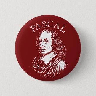 Macaron Rond 5 Cm Blaise Pascal Broche ronde
