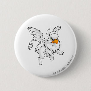 Macaron Rond 5 Cm Blanc d'aire