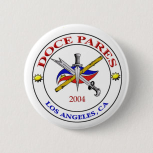 Macaron Rond 5 Cm blanc de logo de ladp