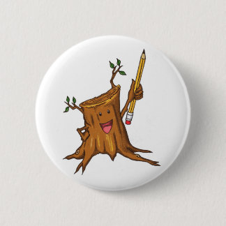 Macaron Rond 5 Cm Blanc (standard) courtaud de bouton