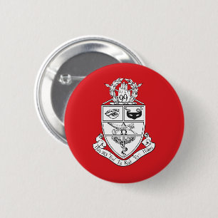 Macaron Rond 5 Cm Blason de Kappa Psi
