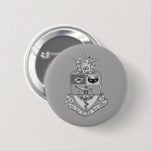 Macaron Rond 5 Cm Blason de Kappa Psi