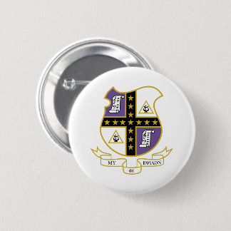 Macaron Rond 5 Cm Blason de Mu Phi Epsilon