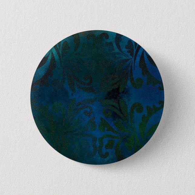 Macaron Rond 5 Cm bleu (Devant)
