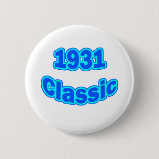 Macaron Rond 5 Cm Bleu 1931 classique