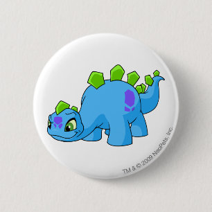 Macaron Rond 5 Cm Bleu de Chomby