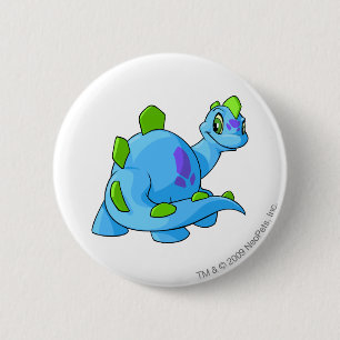 Macaron Rond 5 Cm Bleu de Chomby
