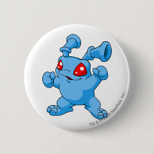 Macaron Rond 5 Cm Bleu de Grundo