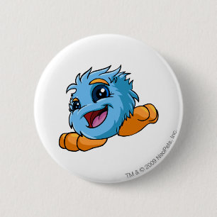 Macaron Rond 5 Cm Bleu de JubJub