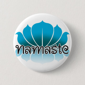 Macaron Rond 5 Cm Bleu de Lotus