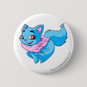 Macaron Rond 5 Cm Bleu de Wocky