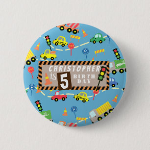 Macaron Rond 5 Cm Bleu du transport
