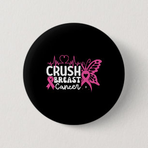 Macaron Rond 5 Cm Bling Pink Ribbon 2
