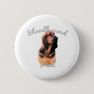 Macaron Rond 5 Cm Bloodhound Papa 2