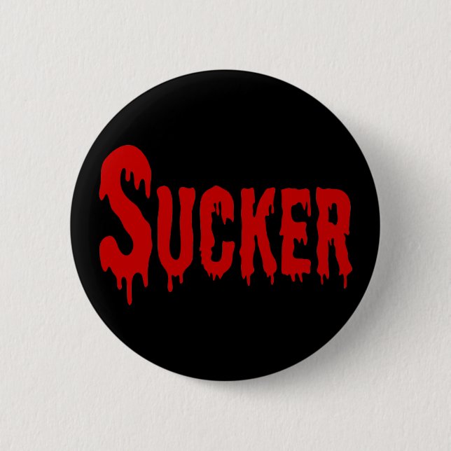 MACARON ROND 5 CM BLOODSUCKER (Devant)