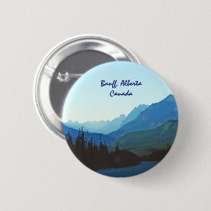 Macaron Rond 5 Cm Blue Banff