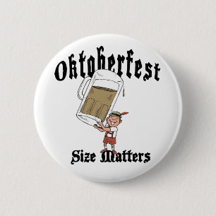 Macaron Rond 5 Cm Boire drôle d'Oktoberfest