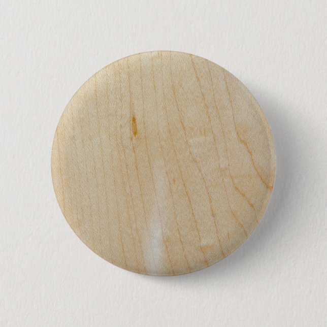 Macaron Rond 5 Cm Bois érable (Devant)