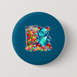 Macaron Rond 5 Cm bonbon ours gélifié acide à mâcher 