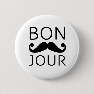 Macaron Rond 5 Cm bonjour