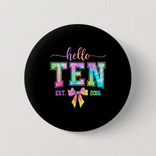 Macaron Rond 5 Cm Bonjour ten est 2016 10e anniversaire coquette 10 