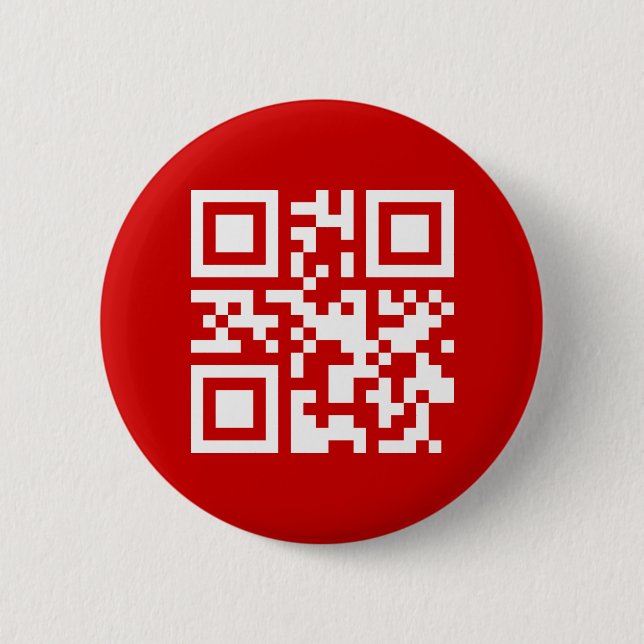 Macaron Rond 5 Cm Bonne année ! — Code QR (Devant)