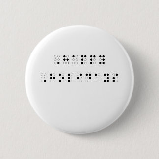 Macaron Rond 5 Cm Bonnes fêtes dans le braille
