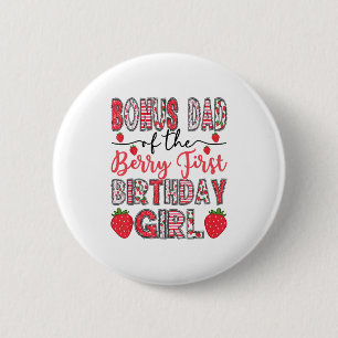 Macaron Rond 5 Cm Bonus Papa Du Berry Premier Anniversaire Fille Str