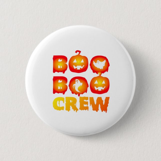 Macaron Rond 5 Cm Boo Boo Crew T-Shirt surdimensionné (Devant)