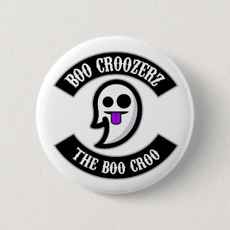 Macaron Rond 5 Cm Boo Croozerz - Bouton Boo Croo