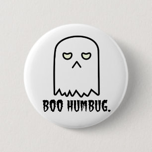 Macaron Rond 5 Cm Boo Humbug