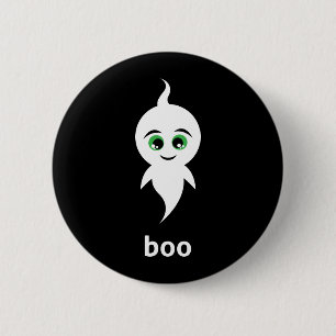Macaron Rond 5 Cm Boo the Ghost